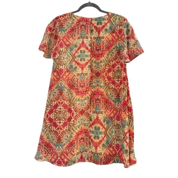 Show Me Your Mumu Women's Kylie Aztec Dress Bohemian Hippie Mini Size Small - Picture 7 of 9